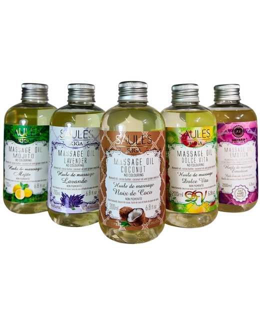 Aceites para masaje