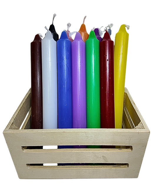Velas isis de colores