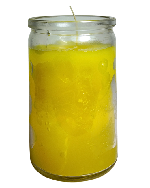 ½ Velón Amarillo - Éxito, Energía y Claridad Mental