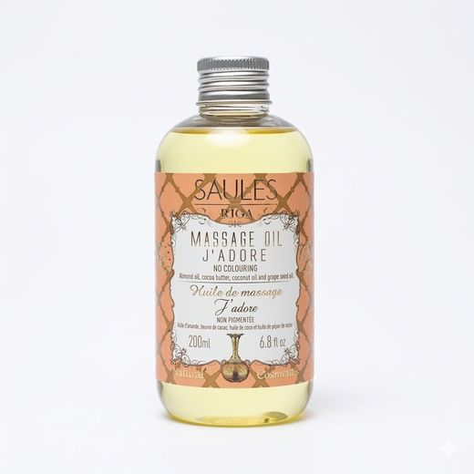 Aceite para Masajes J’Adore - Relajante y Sensorial