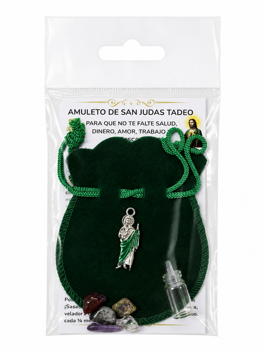 Amuleto de San Judas Tadeo - Protección y Buena Fortuna