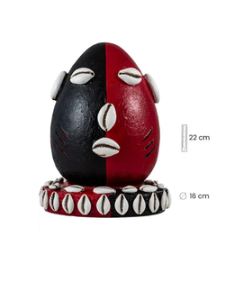 Figura Cabeza de Elegguá 22 cm