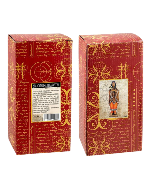 Figura Santa Catalina Tekakwitha 20 cm