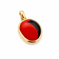 Colgante de Semilla Huayruro – Amuleto de Suerte y Protección Espiritual