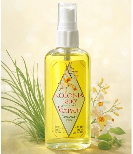 Colonia 1800 Vetiver – Frescura y Limpieza Energética