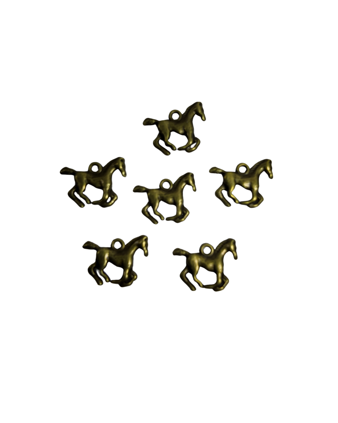 Dije Mini de Caballo - Año Nuevo Chino Bronce