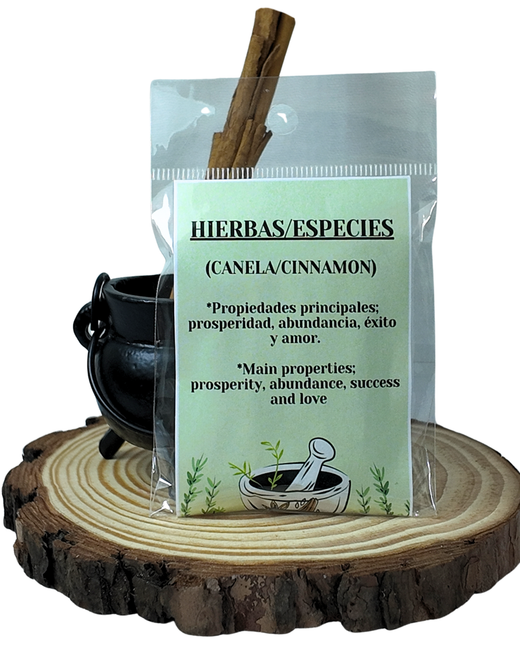 Especies de Canela en Rama para Amor y Prosperidad