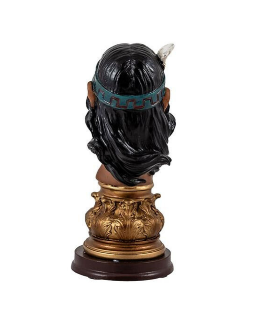Busto Guaicaipuro 12 cm – Fuerza y Protección Espiritual