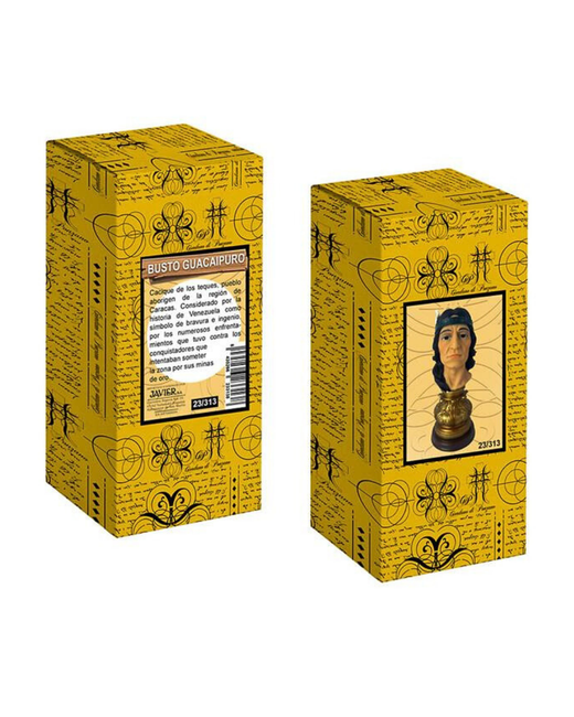 Busto Guaicaipuro 12 cm – Fuerza y Protección Espiritual