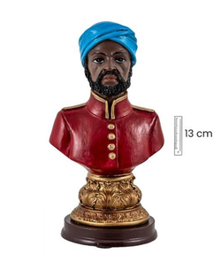 Busto Negro Felipe 12 cm – Guía y Protección Espiritual