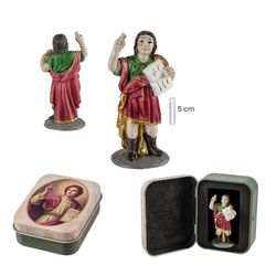 Figuras Religiosas Mini – Santos y Vírgenes para Altar y Protección