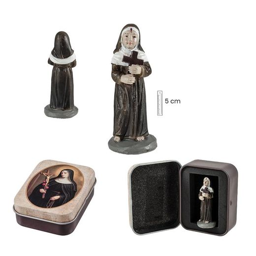 Figuras Religiosas Mini – Santos y Vírgenes para Altar y Protección