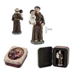 Figuras Religiosas Mini – Santos y Vírgenes para Altar y Protección