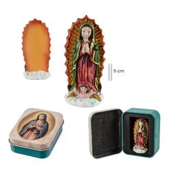 Figuras Religiosas Mini – Santos y Vírgenes para Altar y Protección