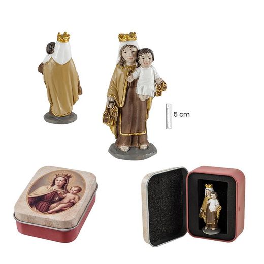 Figuras Religiosas Mini – Santos y Vírgenes para Altar y Protección