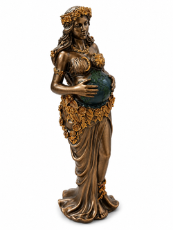 Figura Madre Tierra de Pie - Decoración Espiritual y Energía Natural