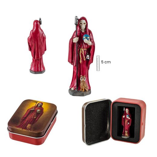 Figuras de la Santa Muerte Mini – Protección y Simbolismo Espiritual