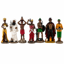 Figuras de Santería Mini – Orishas y Protección Espiritual