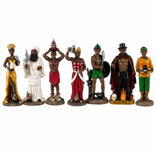 Figuras de Santería Mini – Orishas y Protección Espiritual