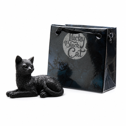 Gato Negro con Bolsita - Suerte y Protección