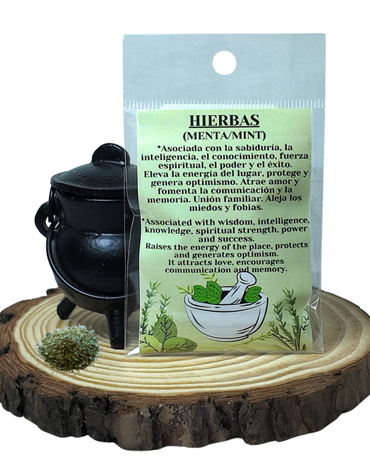 Hierbas de Menta - Claridad Mental y Limpieza Energética