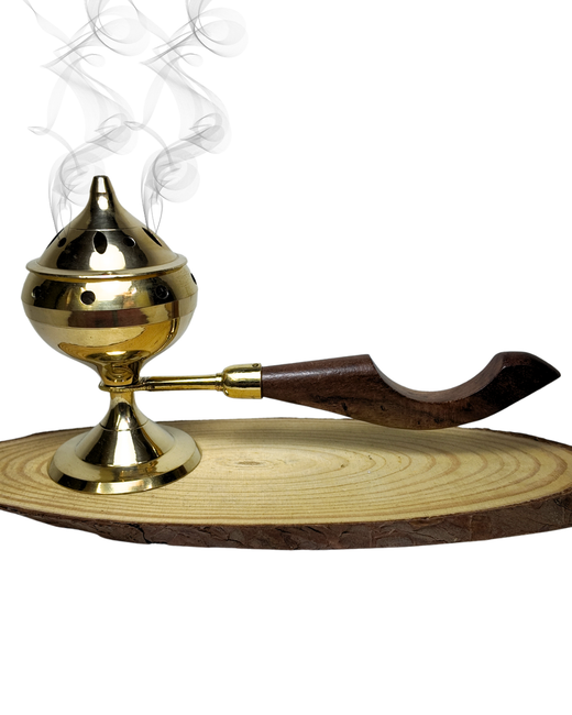 Incensario de Latón – Ritual Sagrado y Armonización