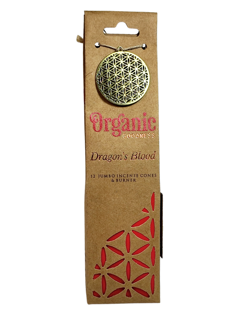Incienso en Cono Jumbo de Sangre de Dragón – Fuerza y Protección