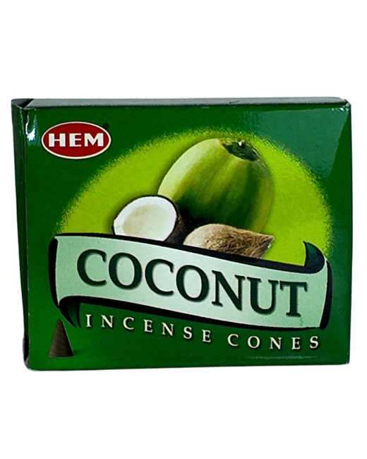 Incienso de Cono de Coco – Armonía, Bienestar y Energía Positiva
