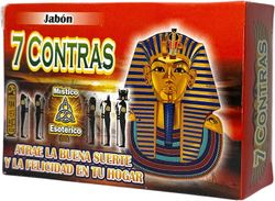 Jabón 7 Contras – Tradición Esotérica para la Buena Suerte y el Bienestar