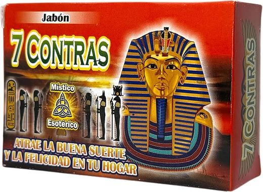 Jabón 7 Contras – Tradición Esotérica para la Buena Suerte y el Bienestar