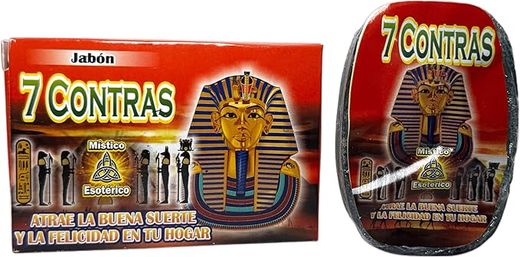 Jabón 7 Contras – Tradición Esotérica para la Buena Suerte y el Bienestar