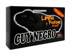 Jabón Cuy Negro para Limpieza Energética y Protección del Aura