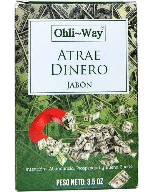 Jabón espiritual de atrae dinero - abundancia, prosperidad y éxito