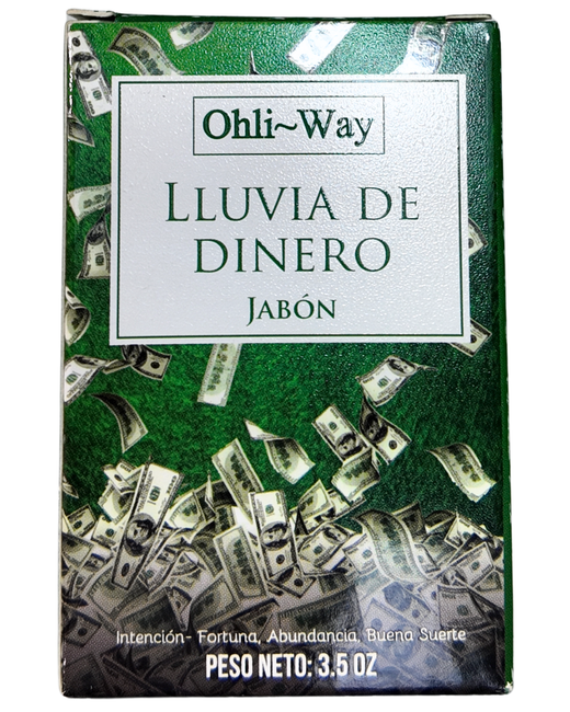 Jabón espiritual de lluvia de dinero - abundancia y prosperidad