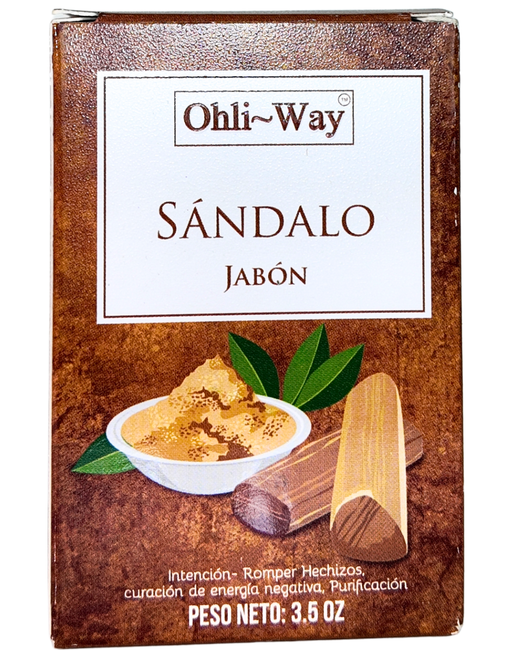 Jabón espiritual de sándalo - limpieza energética y armonía interior