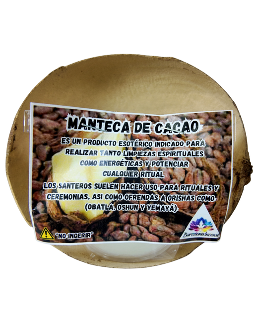 Manteca de Cacao para Rituales - Limpieza y Potenciación Espiritual