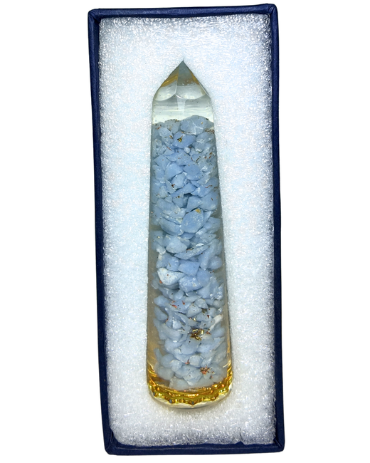 Masajeador de Orgonita de Angelita - Armonía, Calma y Conexión Espiritual