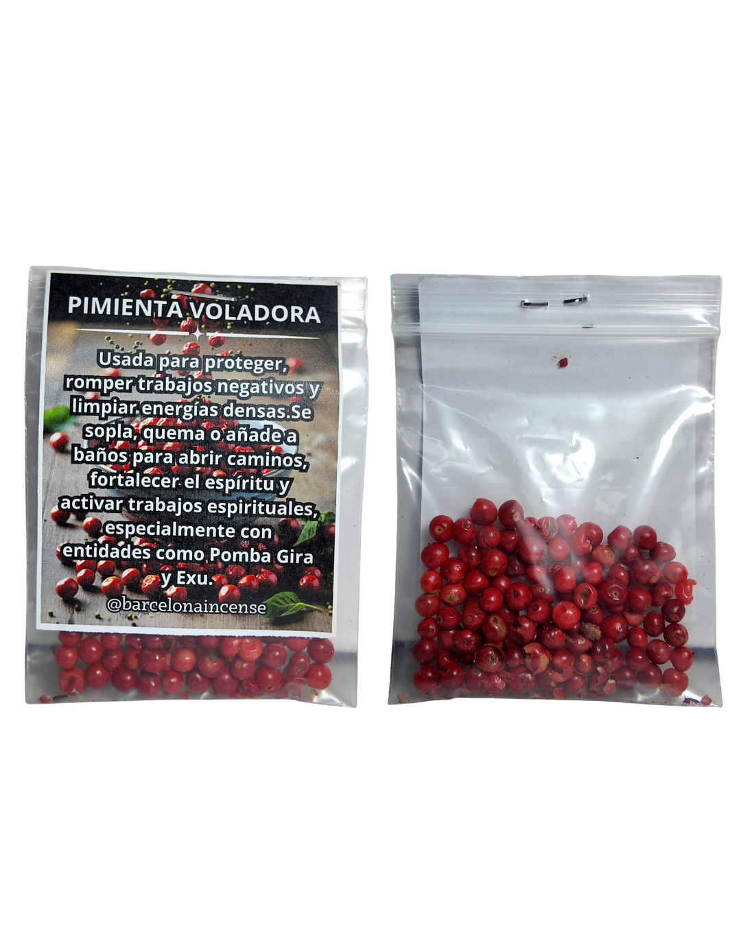Pimienta Voladora para Protección y Limpieza Espiritual