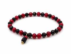 Pulsera Cuentas con Azabache para Bebe