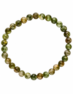 Pulsera de Mica Lepidolita Verde – Equilibrio, Calma y Energía Natural