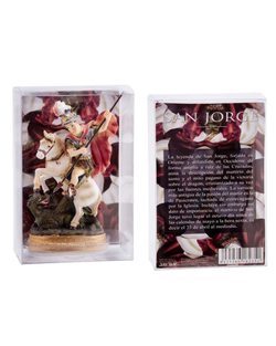 Figura San Jorge sobre caballo 12 cm