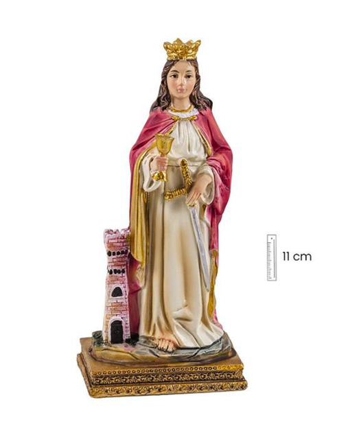 Figura Santa Bárbara 11 cm