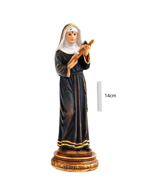 Figura Santa Rita de Casia 14 cm