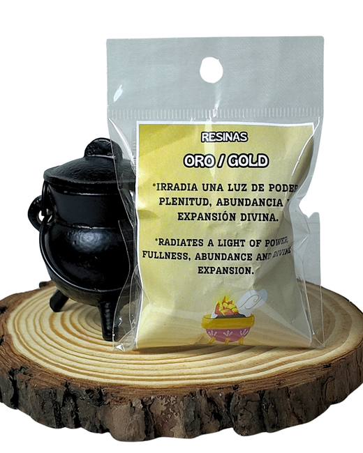 Resina de Oro – Abundancia Energética y Expansión Espiritual