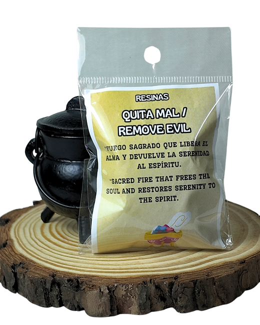 Resina Quita Mal – Limpieza Profunda y Defensa Energética