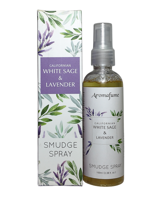 Spray de salvia blanca y lavanda