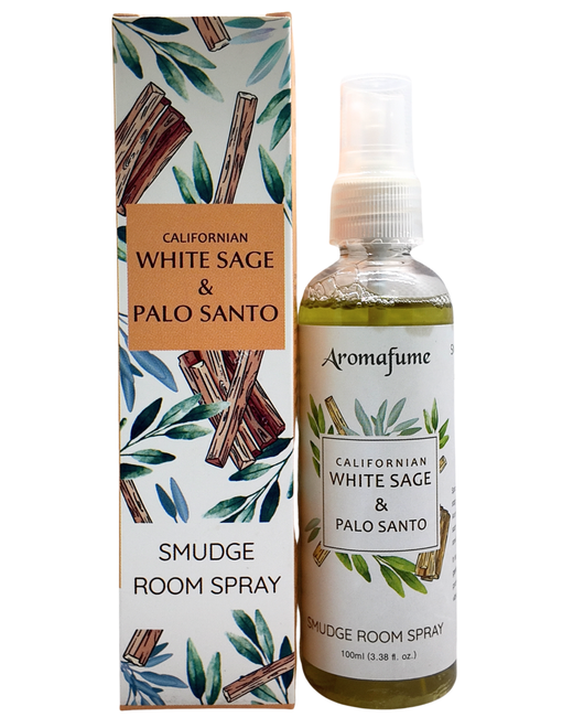Spray de Salvia Blanca y Palo Santo – Limpieza y Protección