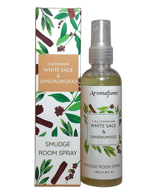 Spray de salvia blanca y sandalo