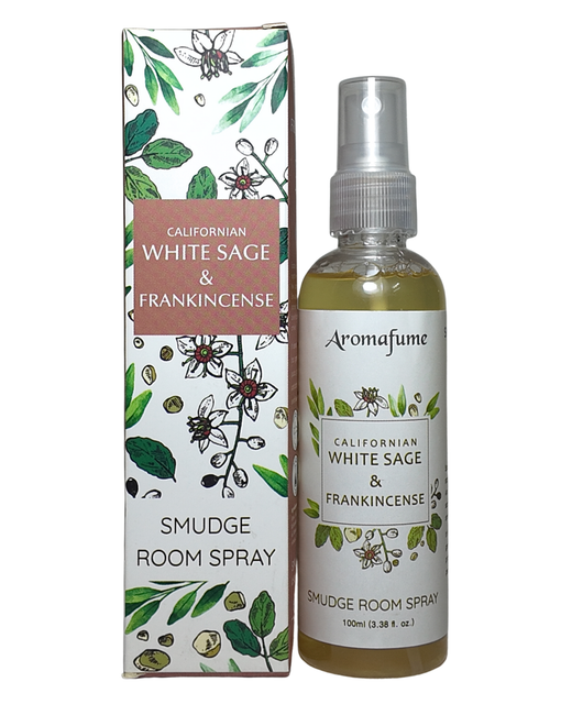 Spray de salvia y incienso