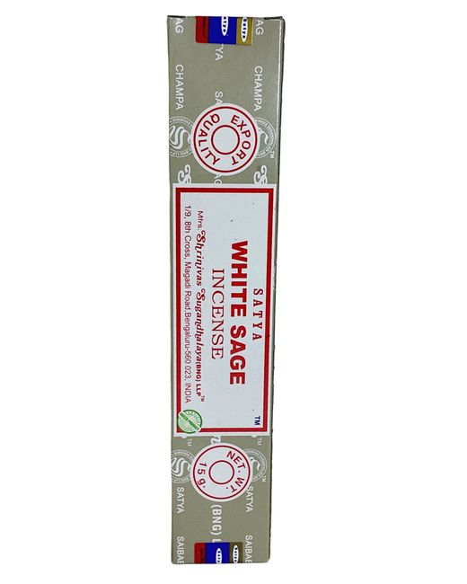 Sticks de Incienso de Salvia Blanca – Limpieza y Purificación Energética